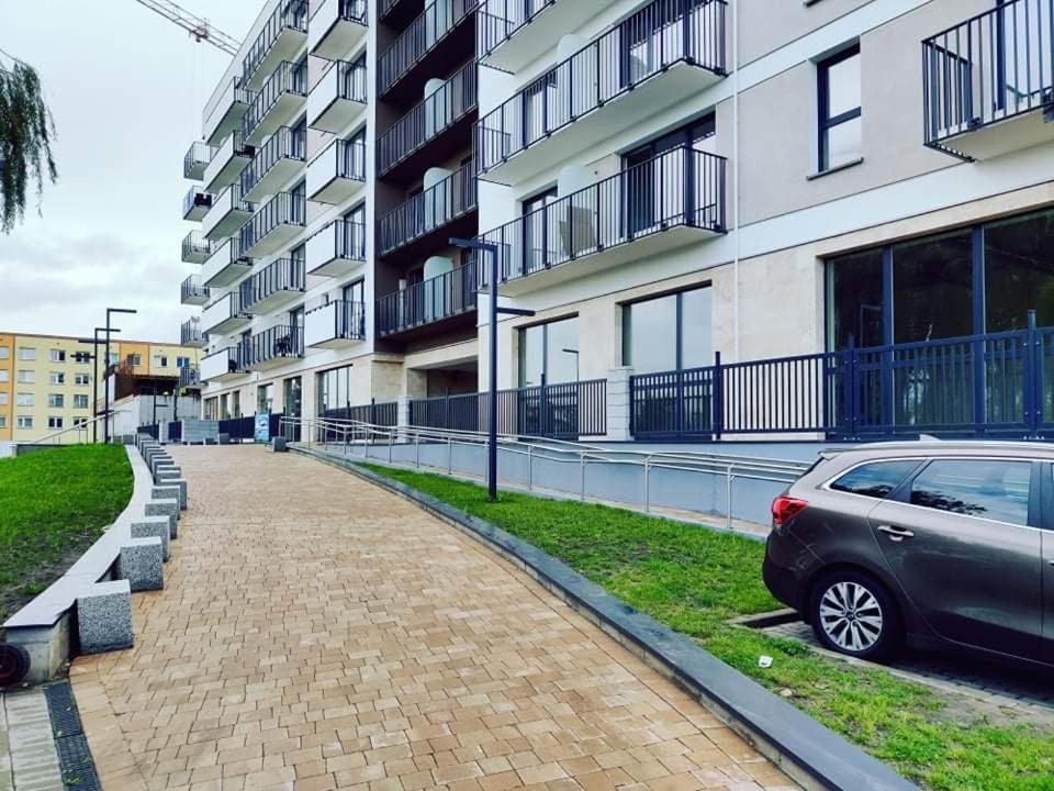 Przytulne Z Widokiem Apartment Szczecin Bagian luar foto