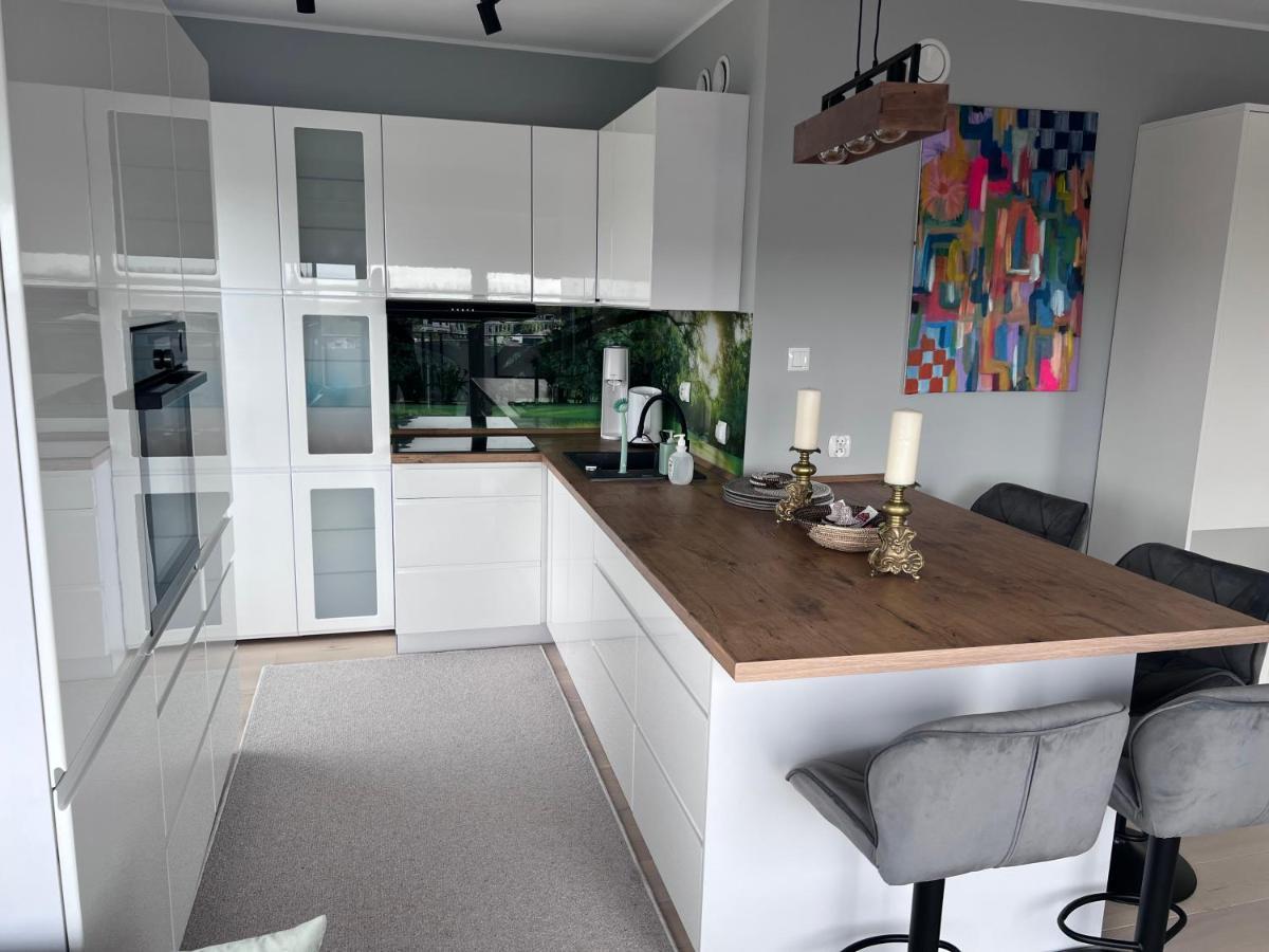 Przytulne Z Widokiem Apartment Szczecin Bagian luar foto
