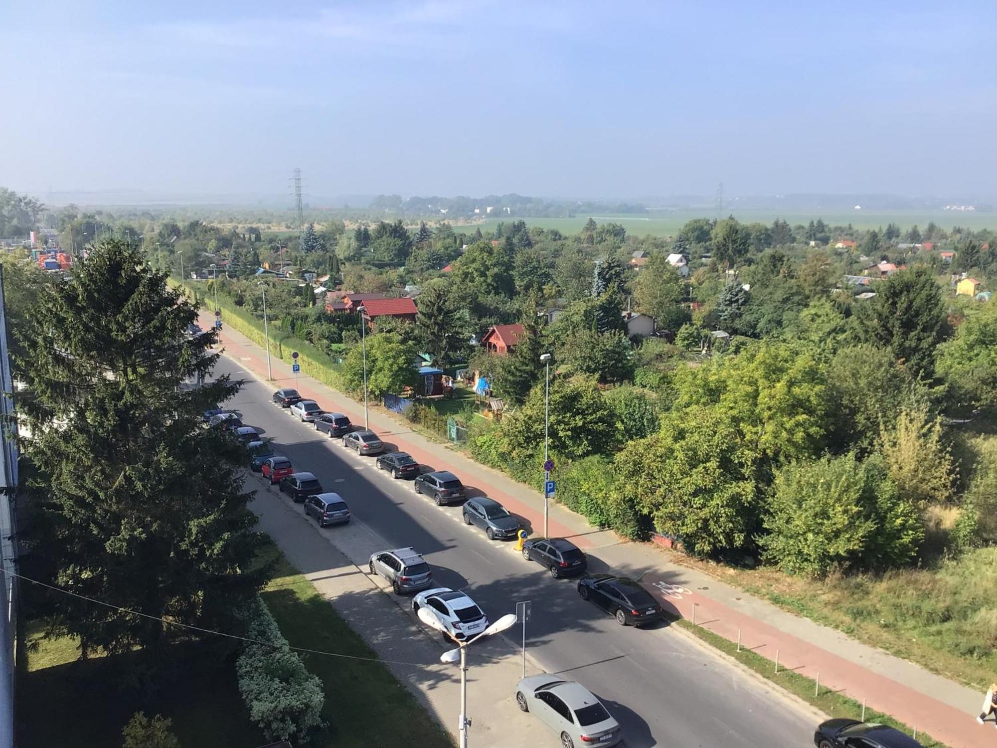 Przytulne Z Widokiem Apartment Szczecin Bagian luar foto