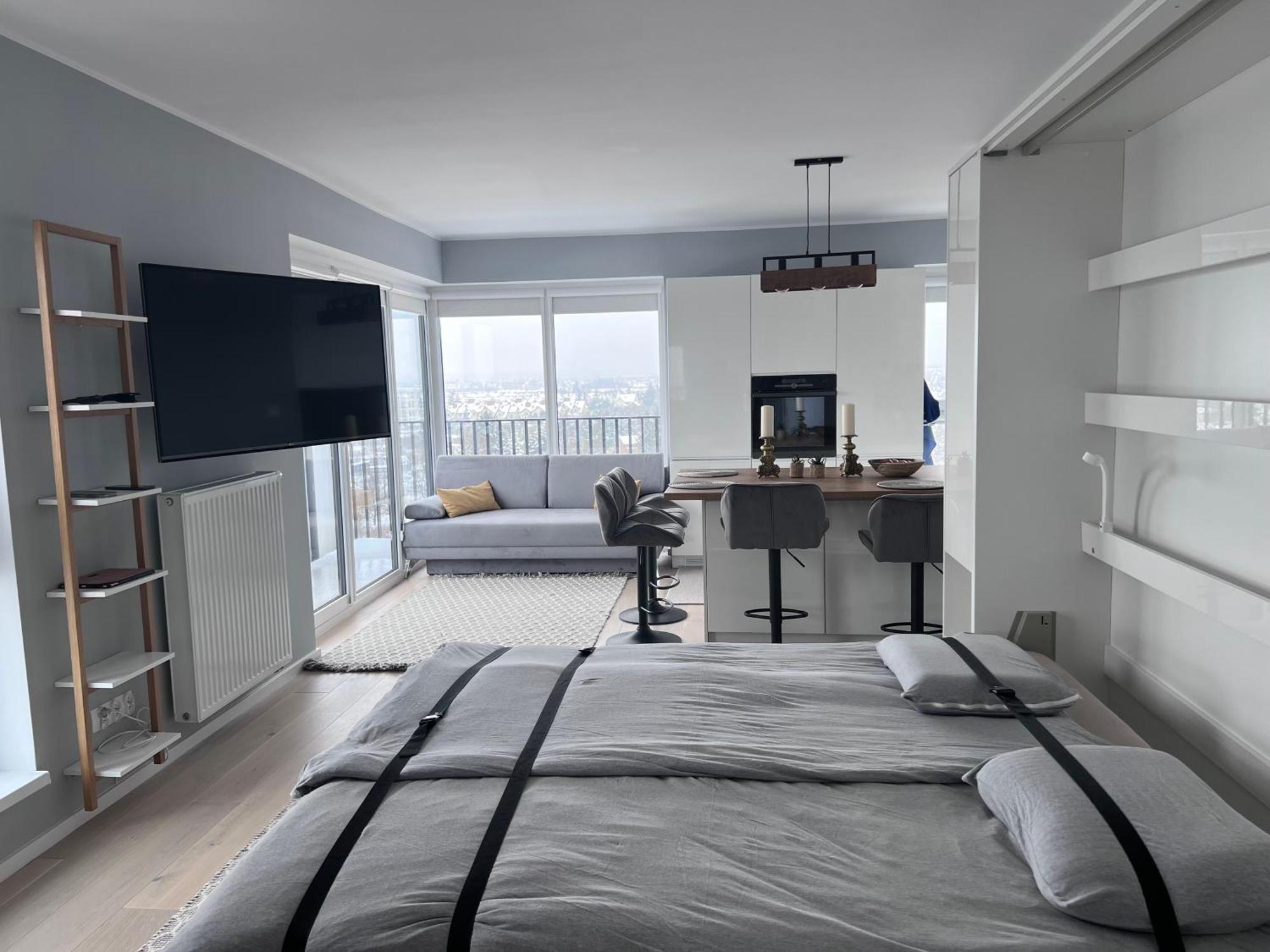 Przytulne Z Widokiem Apartment Szczecin Bagian luar foto
